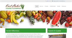 Desktop Screenshot of kesseltaler-fruchtsaftkelterei.de