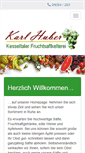 Mobile Screenshot of kesseltaler-fruchtsaftkelterei.de